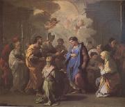 Luca  Giordano The Marriage of the Virgin (mk05) Germany oil painting reproduction